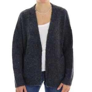 CARDIGAN LUREX BLU